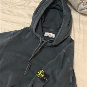 Men’s Stone Island Navy Hoodie